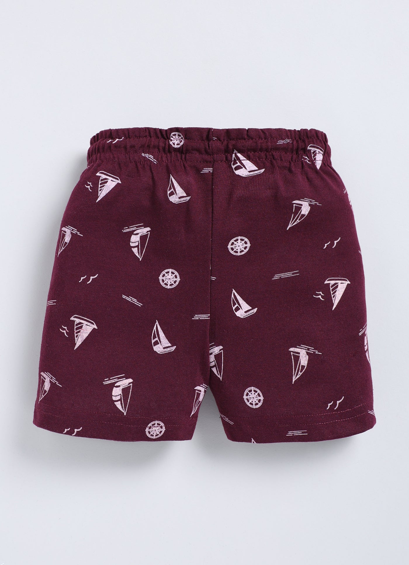 Maroon - Cotton Boys Shorts