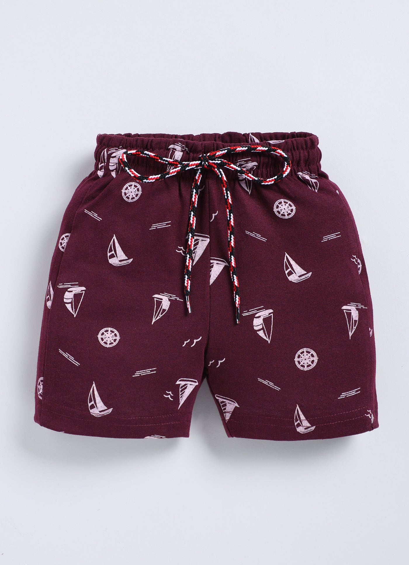 Maroon - Cotton Boys Shorts