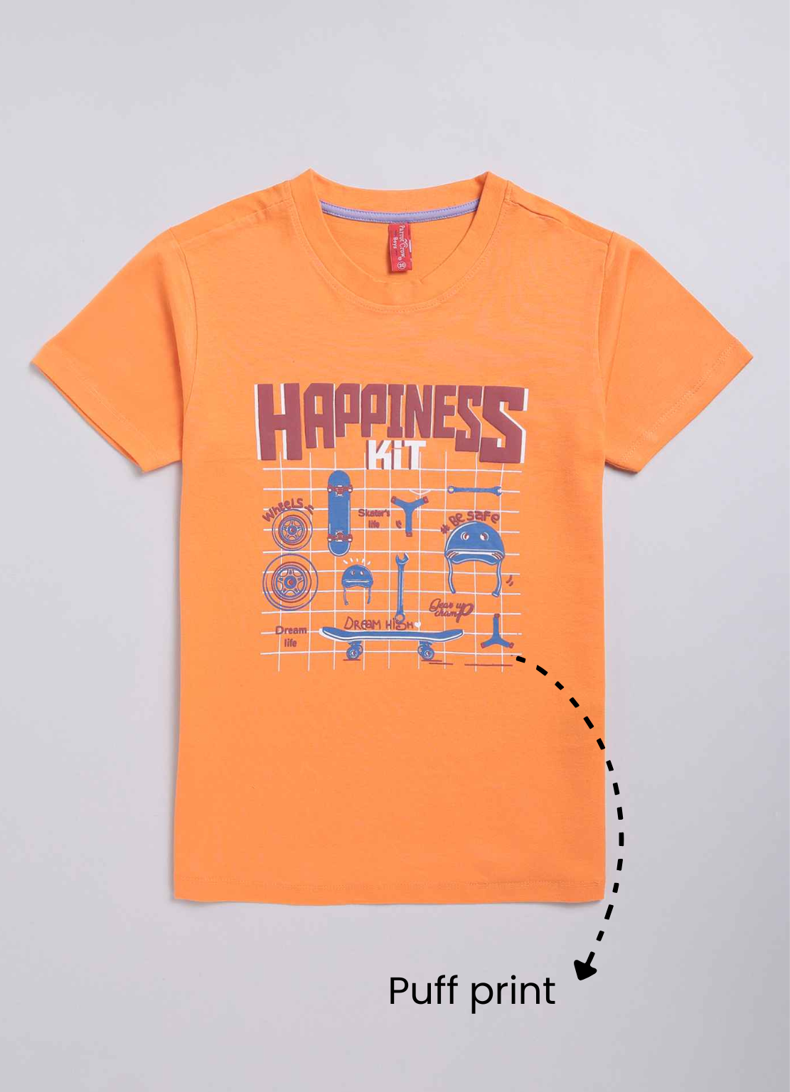 Happiness kit cotton t-shirt for boys