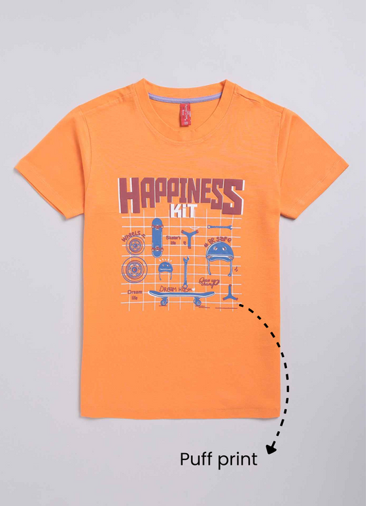 Happiness kit cotton t-shirt for boys