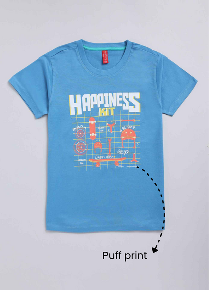 Happiness kit cotton t-shirt for boys