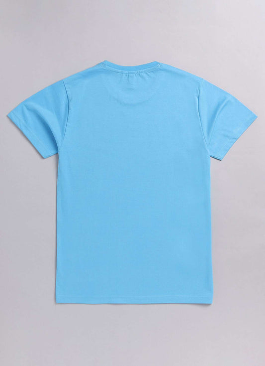 racing track print cotton t-shirt for boys