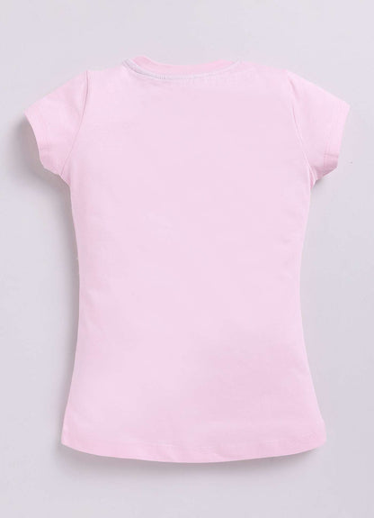 Explore the Sea Print Cotton T-Shirt for Girls