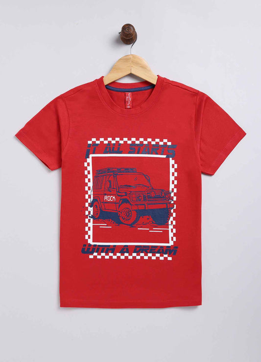 It all starts cotton t-shirt for boys