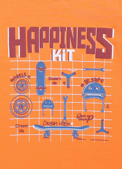 Happiness kit cotton t-shirt for boys