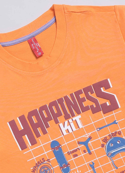 Happiness kit cotton t-shirt for boys