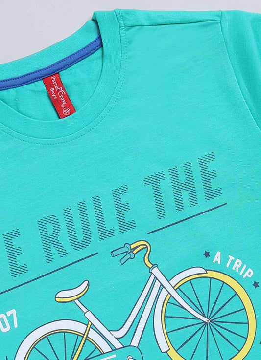 We rule the world cotton t-shirt for boys