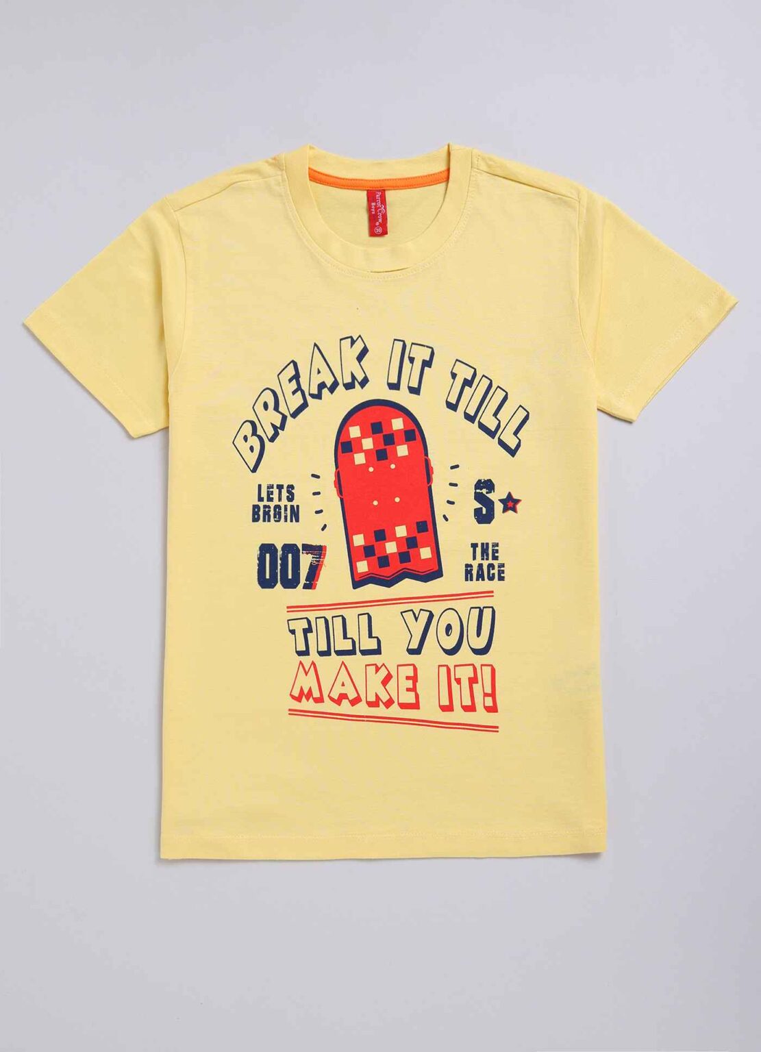 Break it till you make it cotton t-shirt for boys