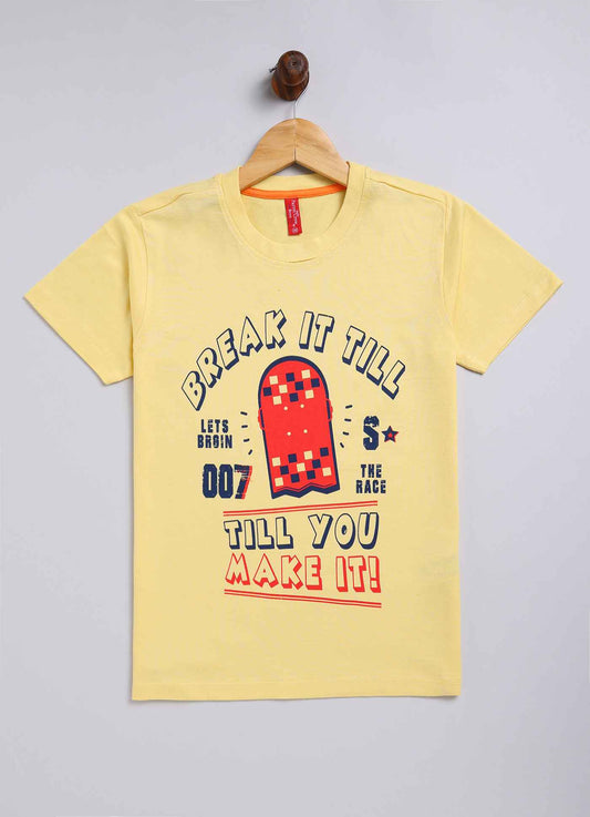 Break it till you make it cotton t-shirt for boys