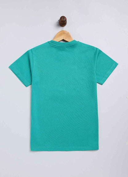 Rock on cotton t-shirt for boys