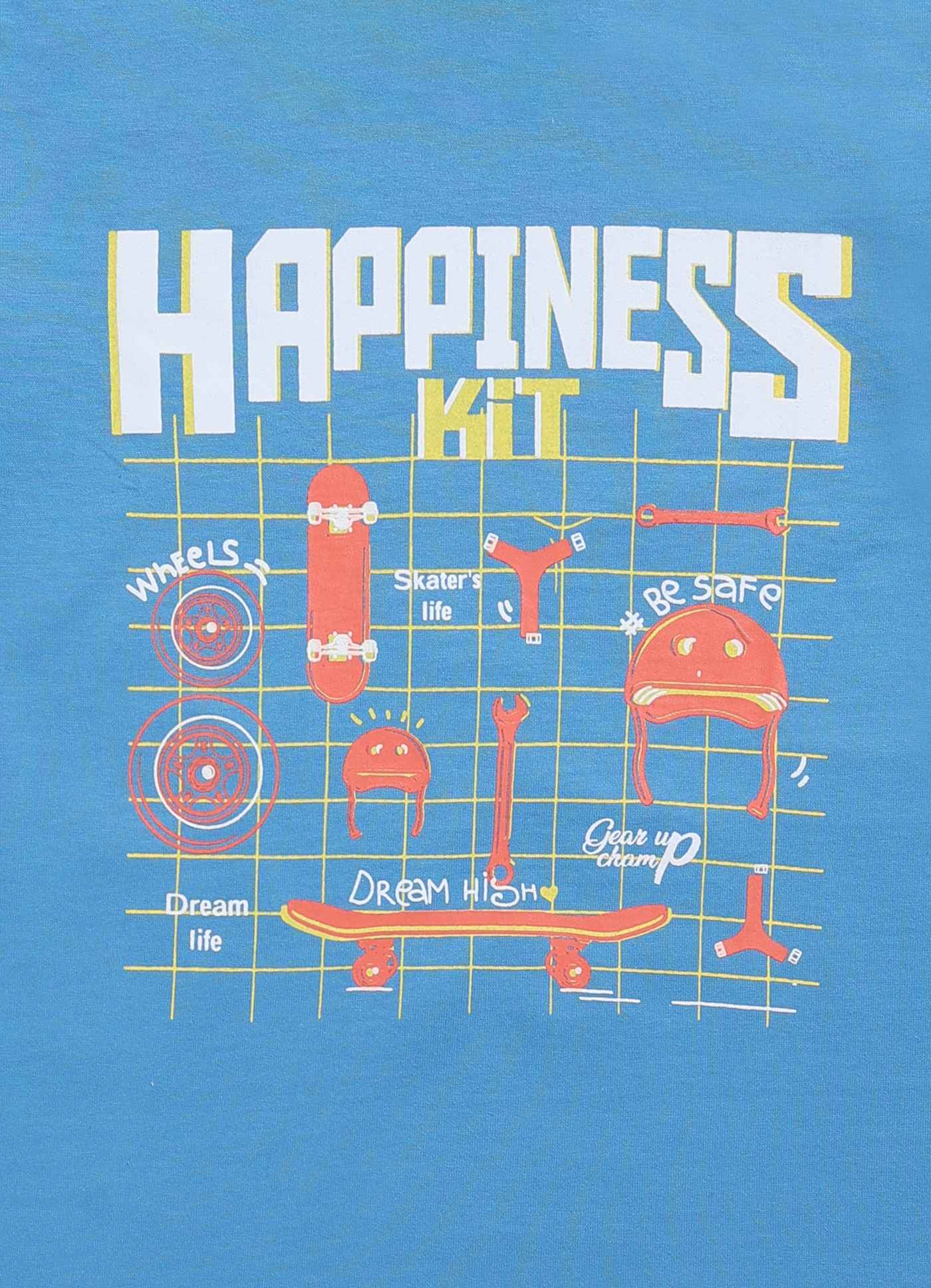 Happiness kit cotton t-shirt for boys