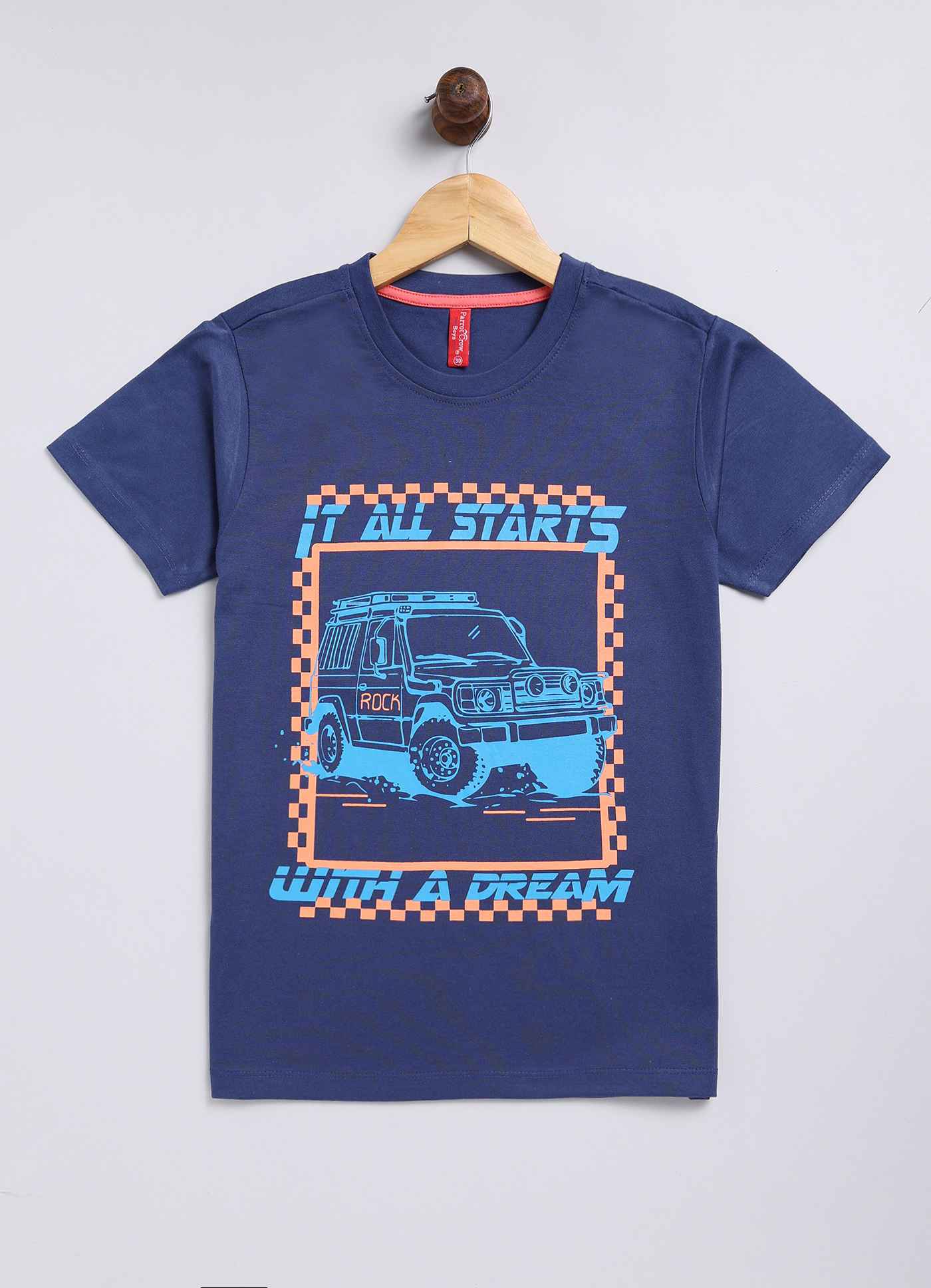 It all starts cotton t-shirt for boys