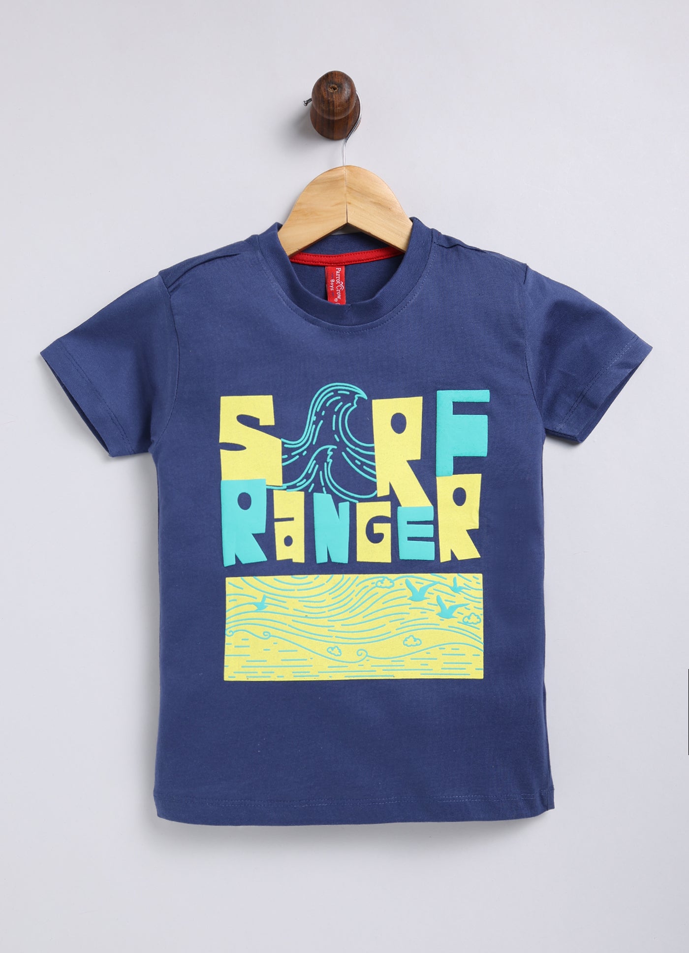 Sore Ranger Cotton Navy T-Shirt for Boys – Soft & Comfortable