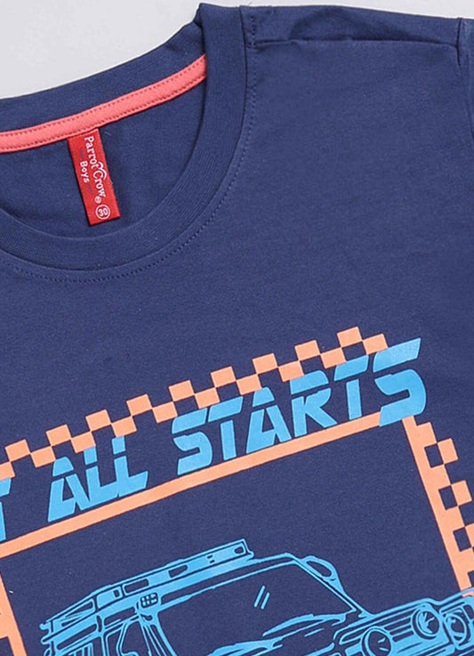 It all starts cotton t-shirt for boys