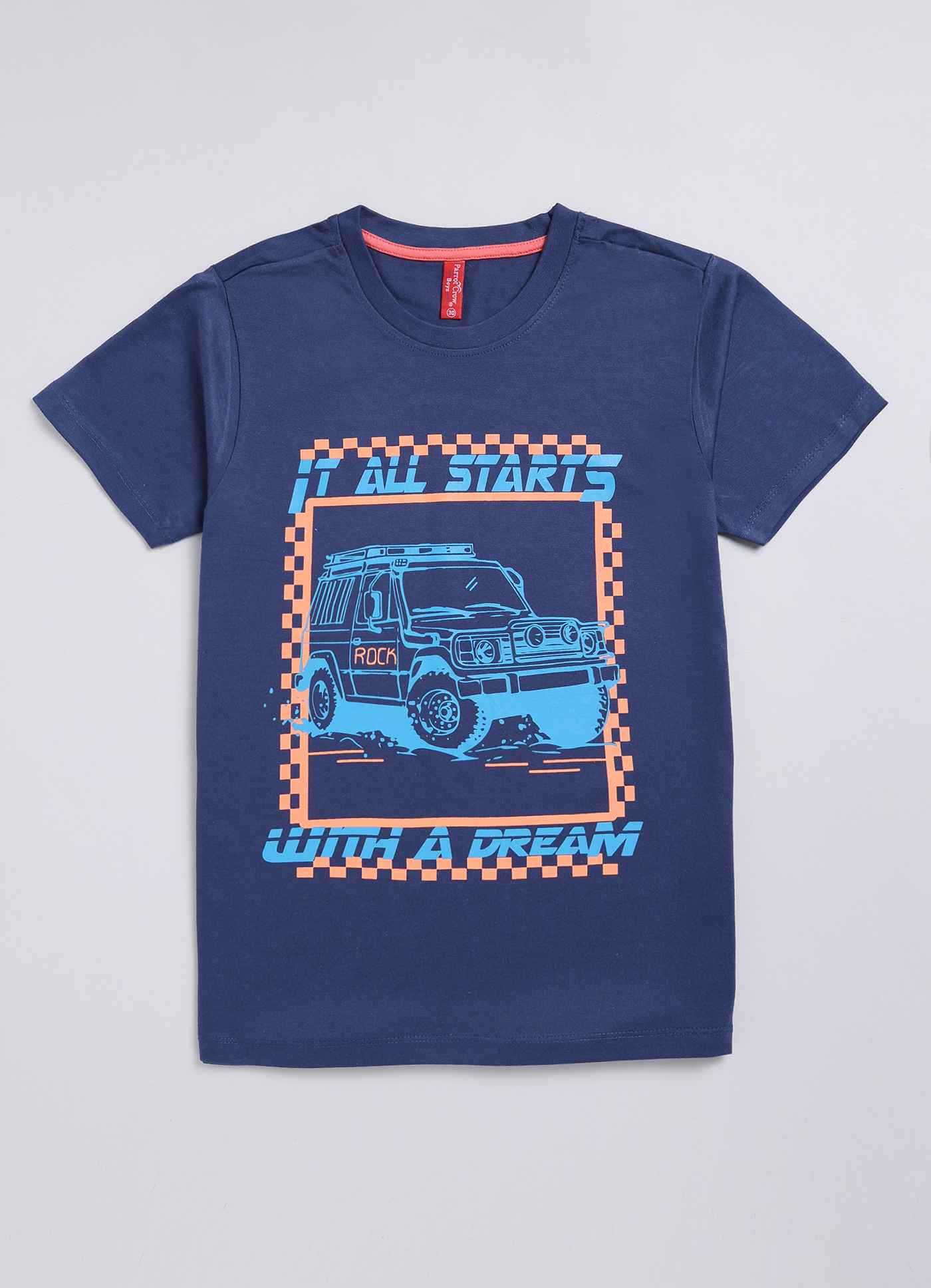 It all starts cotton t-shirt for boys