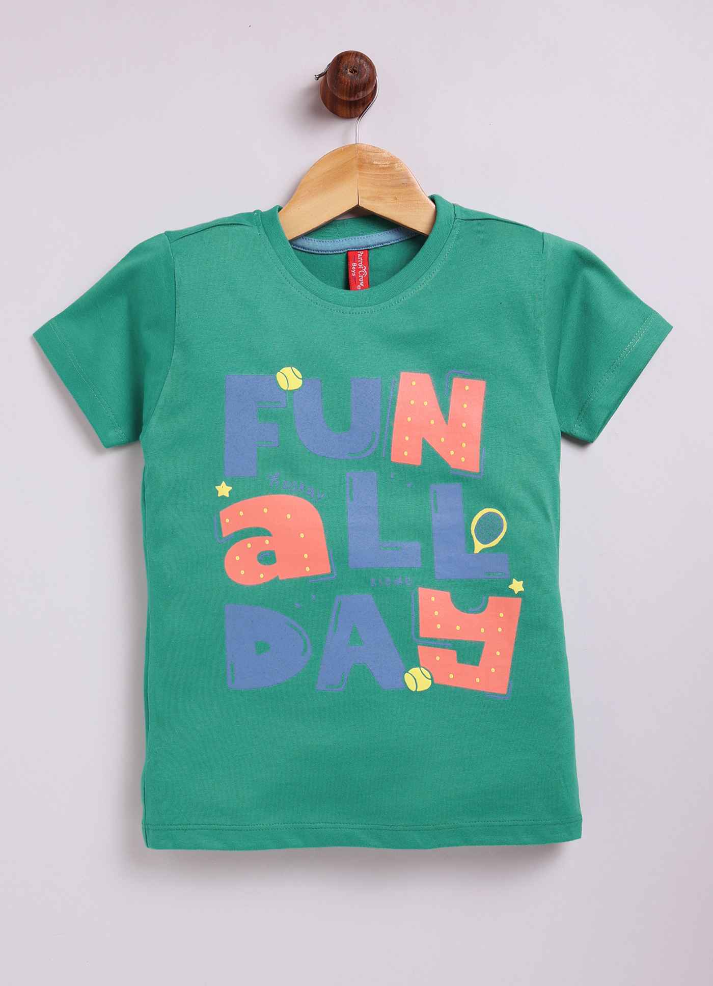 Fun all day cotton t-shirt for boys