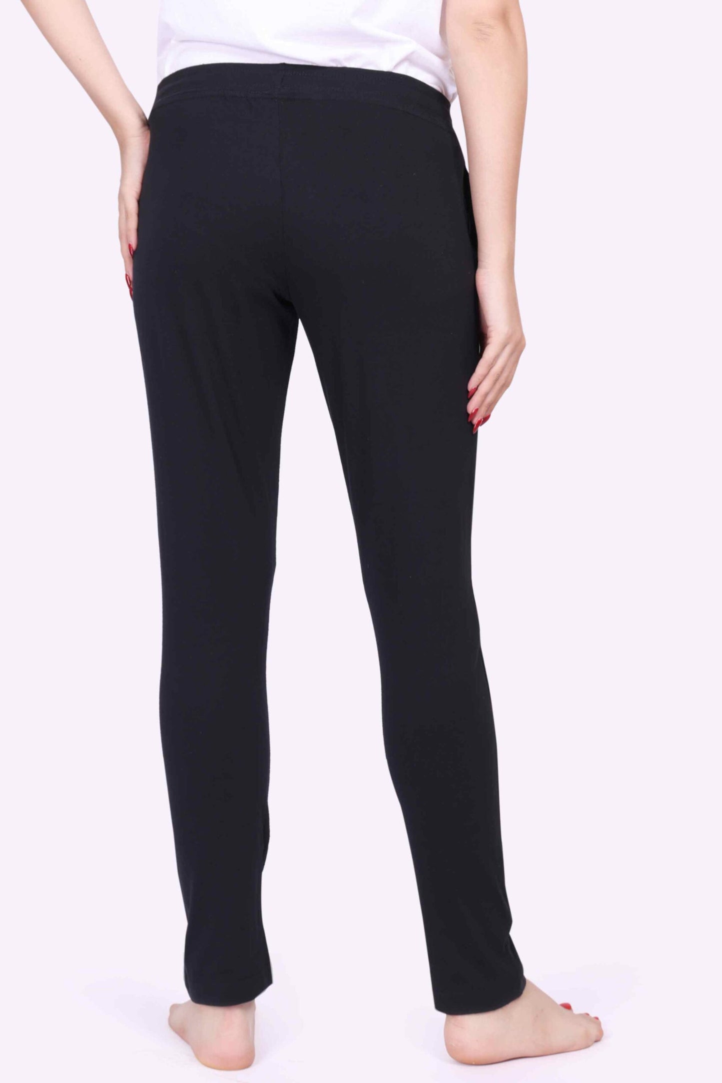 Women Stylish Black Color Yoga - Jogger Track Pants